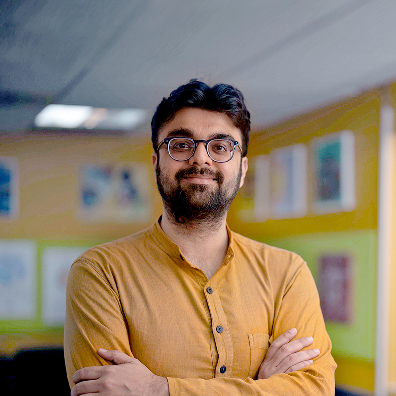 A headshot of Saurabh Taneja, CEO of The Akanksha Foundation.