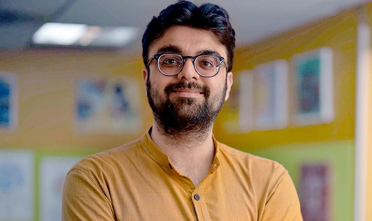 A headshot of Saurabh Taneja, CEO of The Akanksha Foundation.