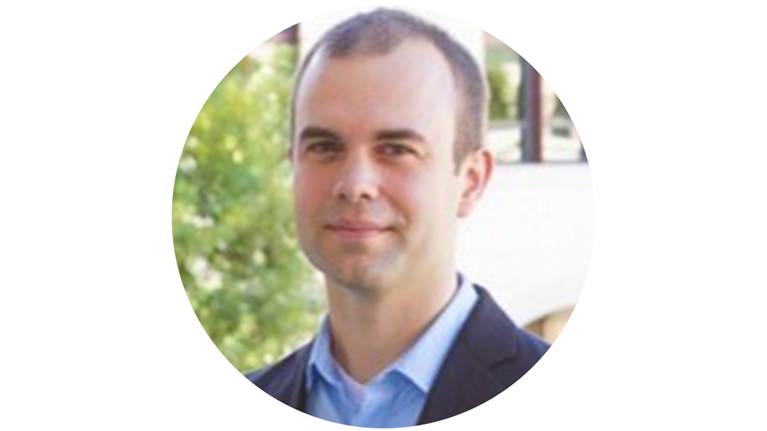 Headshot of Zach Rodgers, Program Lead, A2E for Nonprofits